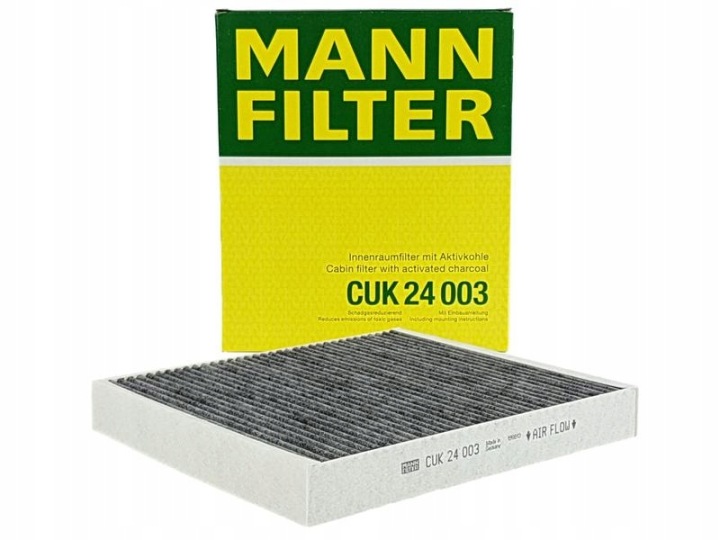 FILTRE BERLINE CARBONIQUE MANN-FILTER CUK 24 003