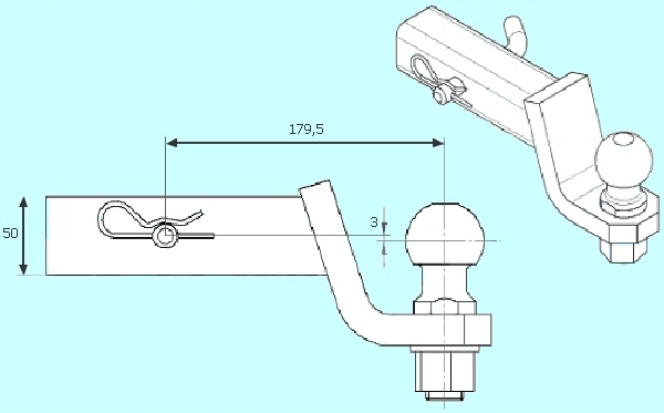 INFINITI JX FX37 QX56 CROCHET ATTELAGE USA ADAPTATEUR