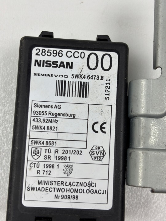 MODULE SERRURE CENTRAL KEYLESS NISSAN X-TRAIL T30 MURANO Z50