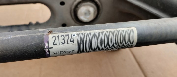 CHÂSSIS CHÂSSIS POUTRE ARRIÈRE MERCEDES E CLASSE W213 BERLINE E63 AMG A2043520206