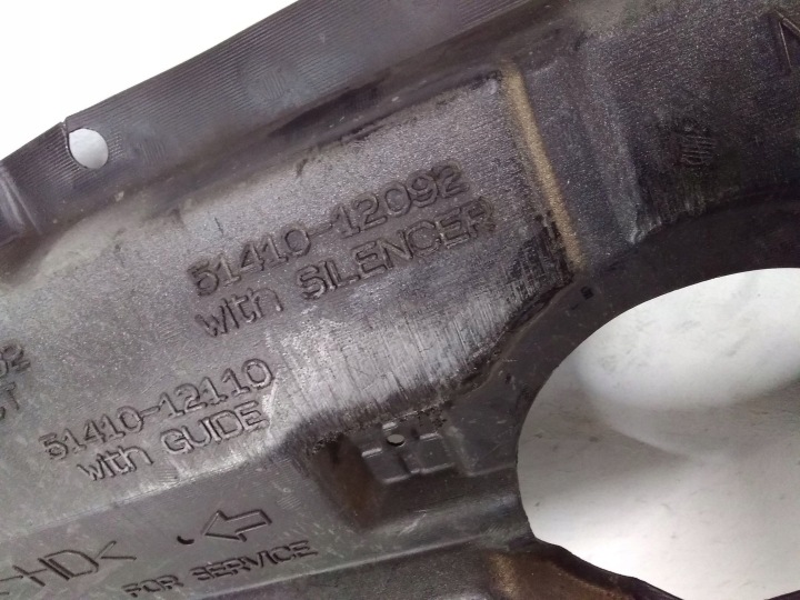 TOYOTA PRIUS (XW30) 2010 PROTECTION INFÉRIEURE MOTEUR