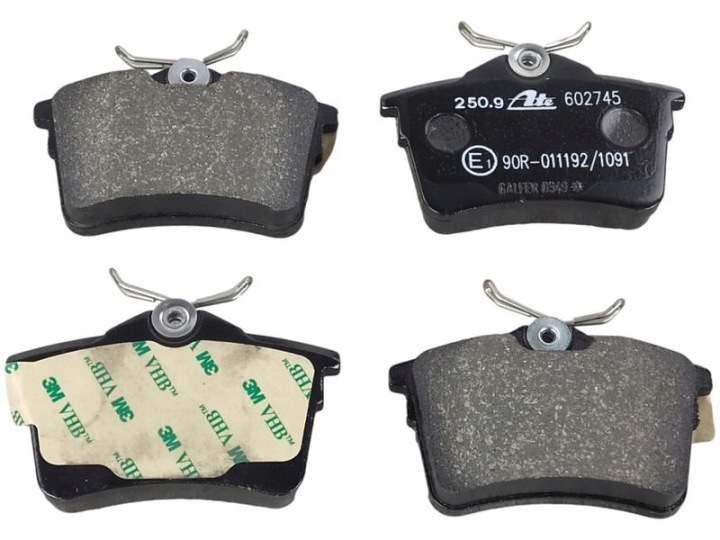 ATE 13.0460-2745.2 KIT PLAQUETTES FREINS FREINS DISQUE