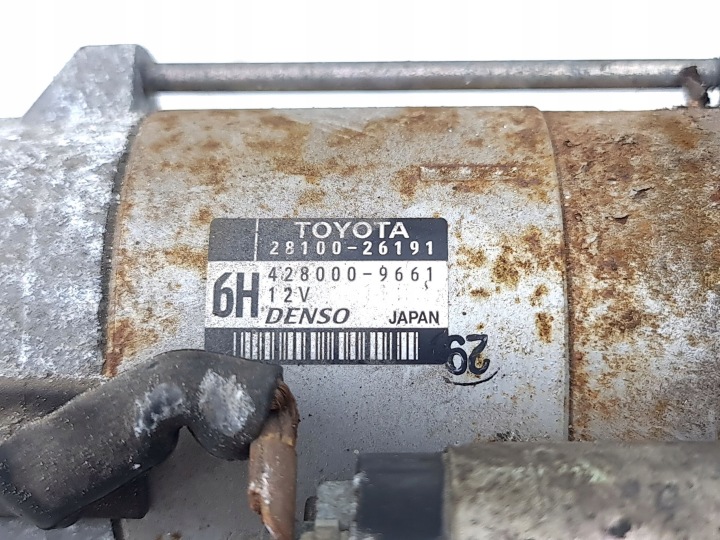 TOYOTA RAV 4 (XA40) 2015 DÉMARREUR 2810026191