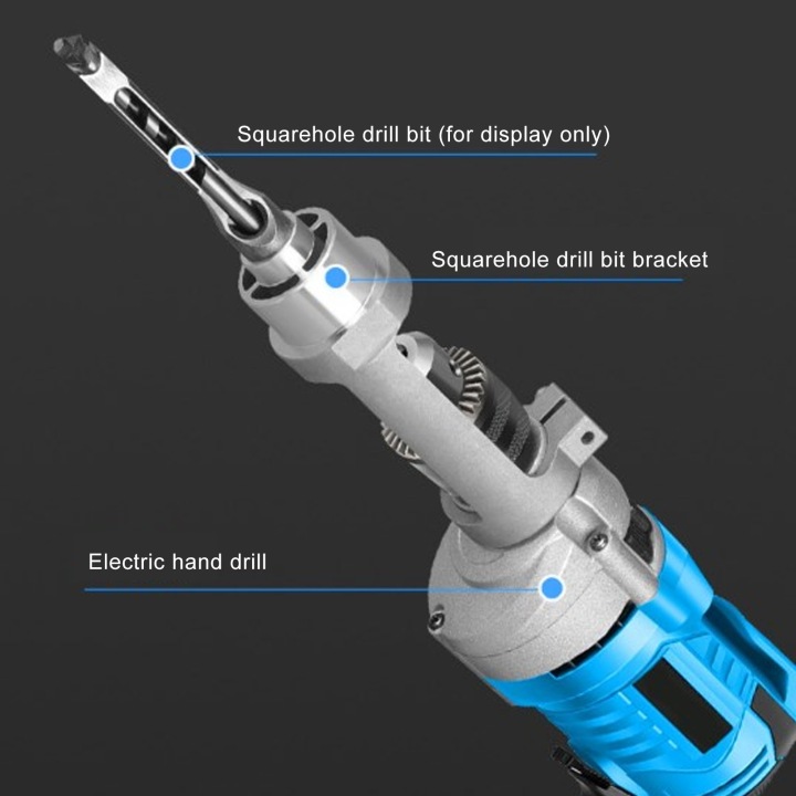ADAPTATEUR WIERTLA AVEC KWADRATOWYM OUVERTURE SUPPORT USTALAJACY AVEC PIED ALUMINIUM 38-43 MM POIGNÉE