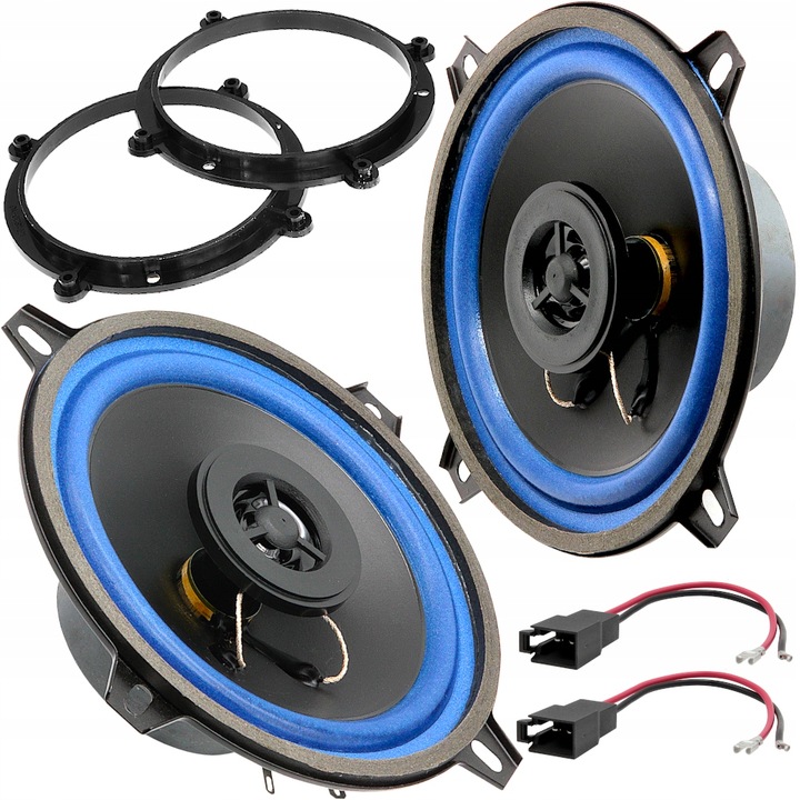 2 PIEZAS ALTAVOCES DE AUTOMÓVIL 13CM PARA AUDI A3 8L 96-03 