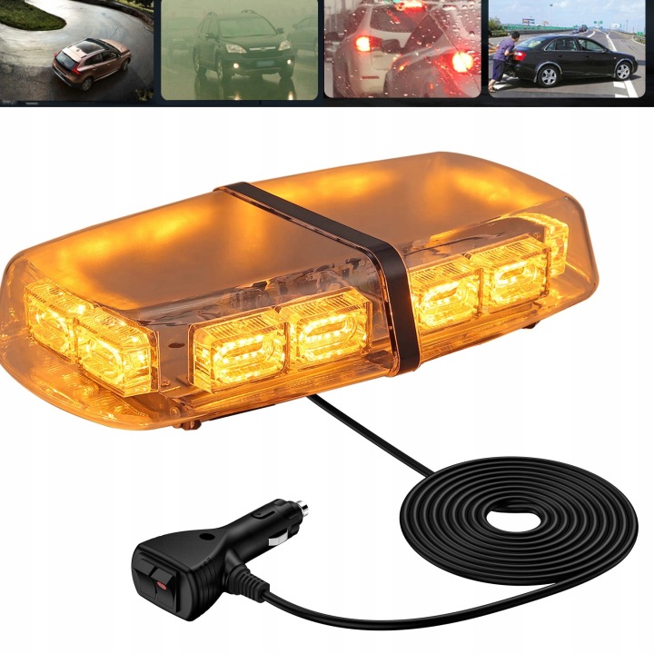 72LED FEUX D'AVERTISSEMENT LED MIGAJACE LANTERNE D'AVERTISSEMENT STROBOSKOPOWE