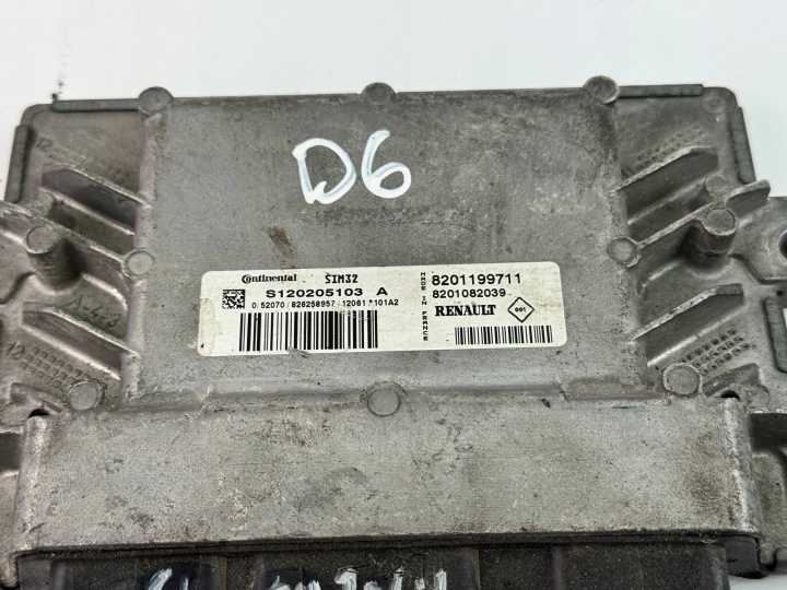ORDINATEUR CONTRÔLEUR MOTEUR DACIA LOGAN 8201199711 8201082039