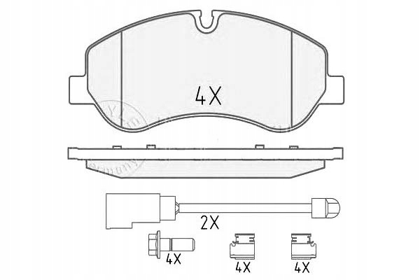 MEYLE SABOTS DE FREIN DE FREIN FORD AVANT TRANSIT 2,2 TDCI 12- photo 1 - milautoparts-fr.ukrlive.com