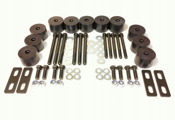 JEEP WRANGLER YJ 1987R–1995R CARROSSERIE LIFT 40MM 1,6CALA BOULONS POUCES