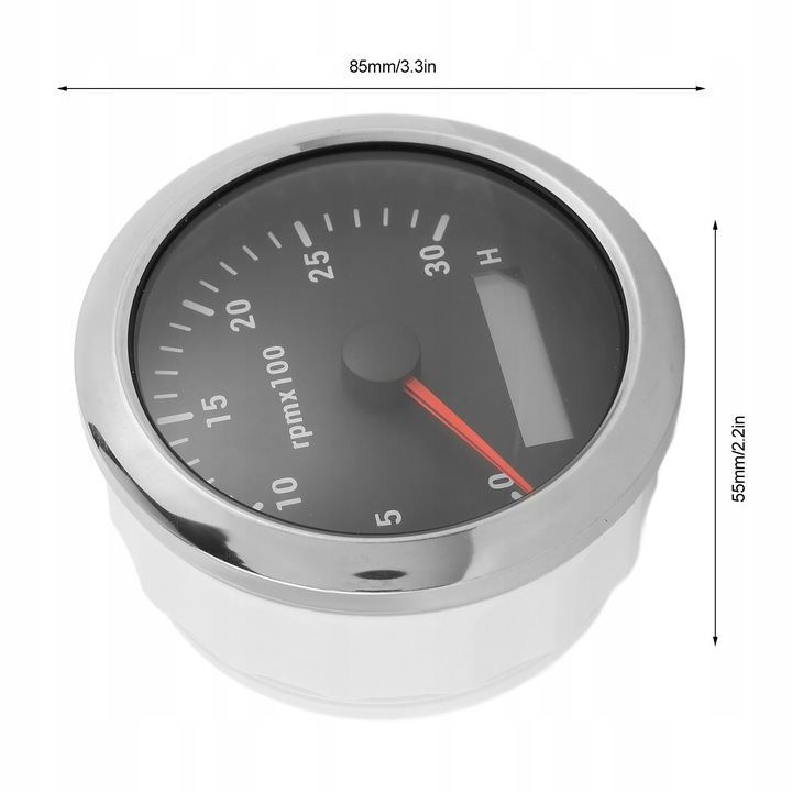 CUENTAVUELTAS CUENTAKILOMETROS REVOLUCIONES TACHOMET 85MM 