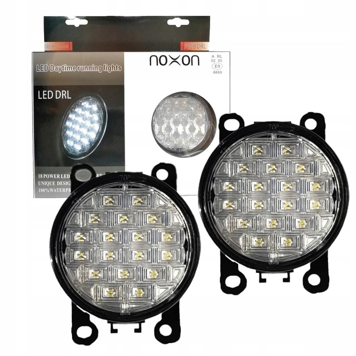 DRL HALÓGENO DIOPARA LUMINOSO LED PARA CONDUCTOR DE DÍA PONAD 100 MODELI LUZ DE DÍA 