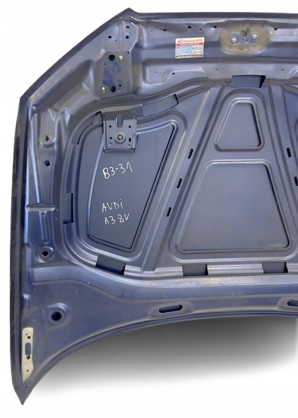 AUDI A3 8V BERLINE COMPACTE 13R- CAPOT COUVERCLE MOTEUR COULEUR GRENAT SOMBRE BLEU