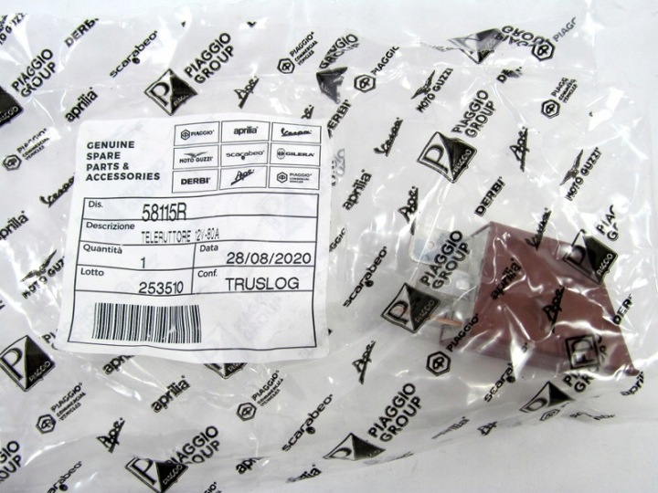 RELAIS DÉMARREUR 12V 80A APRILIA DERBI