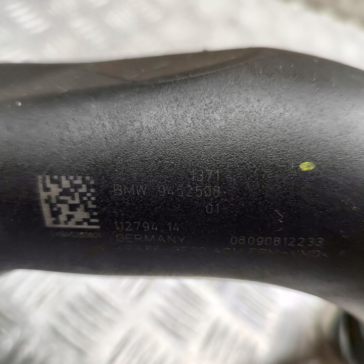 BMW 2 F44 2023 TUYAU TUYAU ÉCHANGEUR D'AIR DE SURALIMENTATION