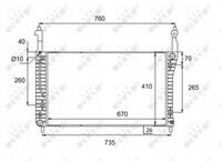 NRF RADIATOR WATER CHEVROLET/OPEL CHEVROLET CAPTIVA/OPEL ANTARA 2.0CDTI 07- photo 1 - milautoparts-fr.ukrlive.com