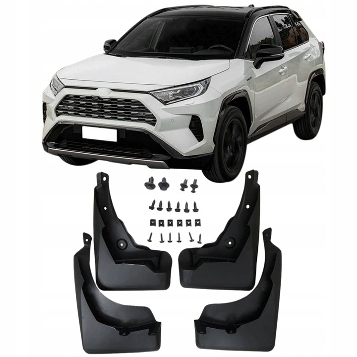 GUARDABARROS PARA TOYOTA RAV4 2019-2020 PARTE DELANTERA PARTE TRASERA 