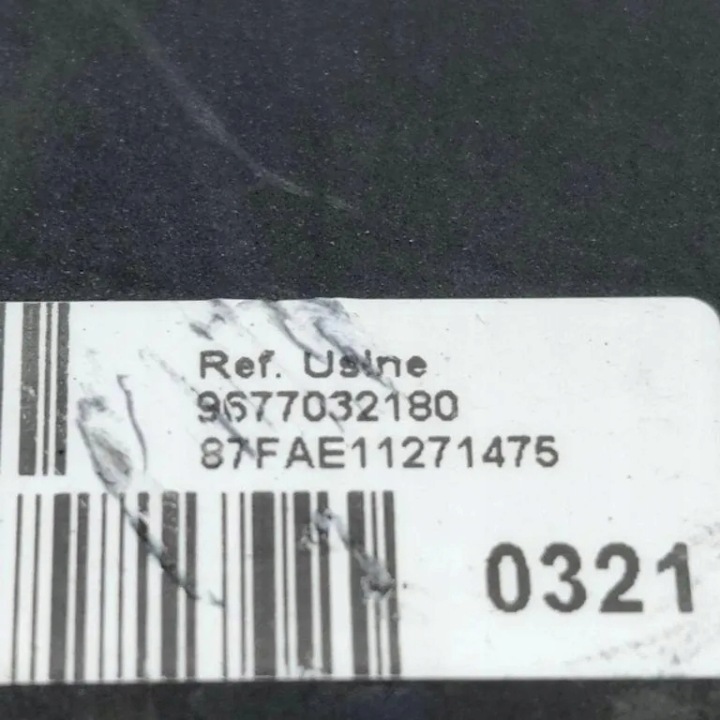 POMPE ABS PEUGEOT 508 SW 9677032180 1.56L DIESEL 2013
