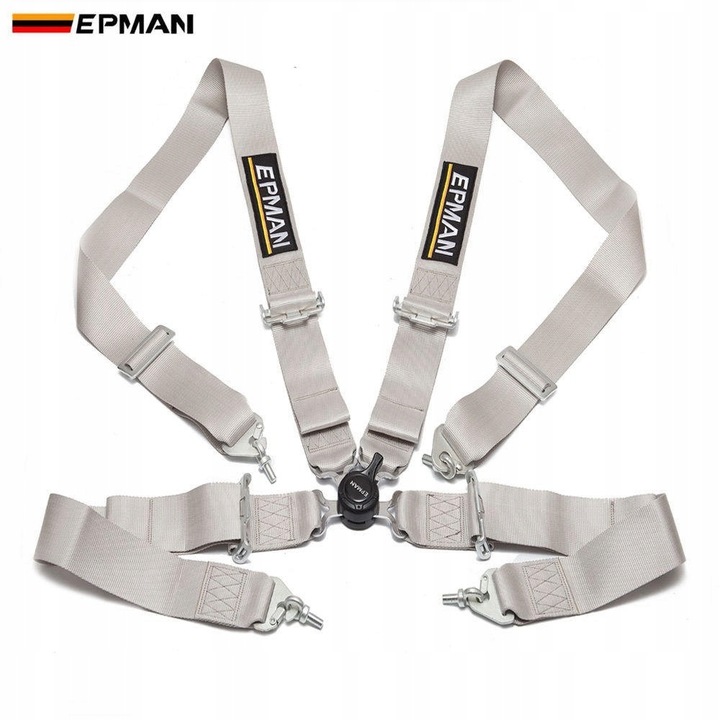 EPMAN PRO CORREAS TIPO DEPORTIVO DE SEDA 3 INTEGRA 4PKT 8 COLORES TAKATA SABELT SPARCO 