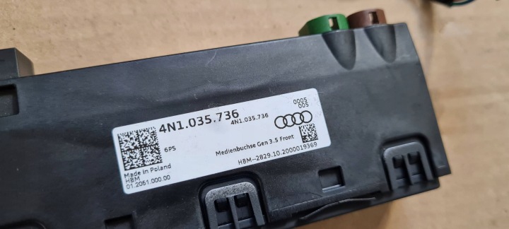 A6 C8 4K TRANSMISSION PRISE USB CÂBLE FIL 4N1035736 SQ7 4M Q7 Q8 SQ8