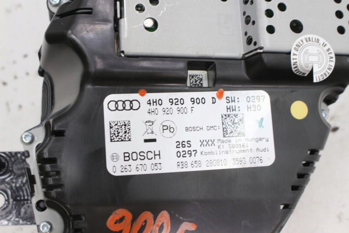 COMPTEUR TABLEAU DE BORD 4H0920900D 3.0 TDI AUDI A8 D4