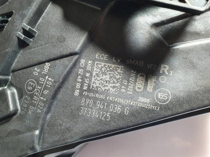 AUDI A3 8Y 2023R PROJECTEUR COMPLET LED MATRIX GAUCHE ORIGINAL 8Y0941036G