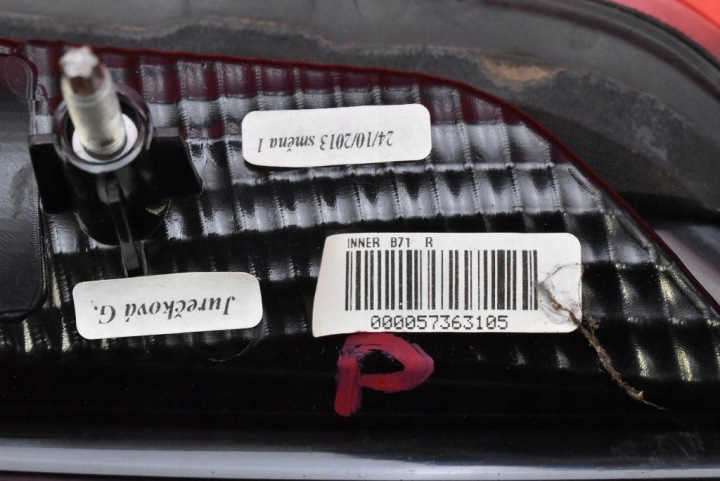 PHARE DROITE ARRIÈRE ARRIÈRE 9672155480 CITROEN C4 2 II 5D HAYON 10-17