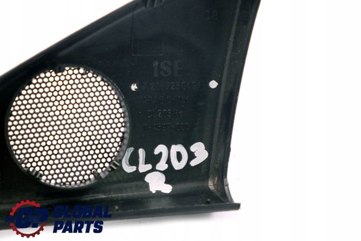 MERCEDES CL203 DROITE PROTECTION RÉTROVISEURS TRIANGLE PORTES