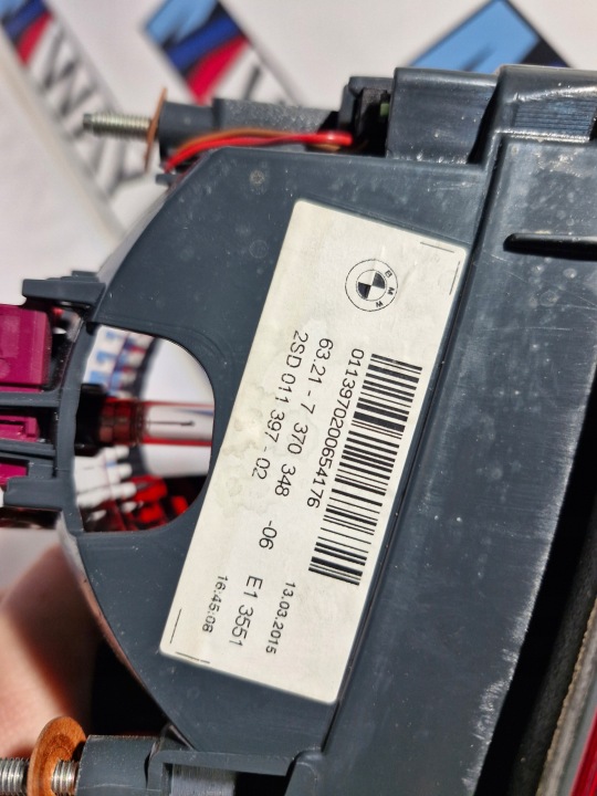 BMW 5 F11 PHARES ARRIÈRE ENSEMBLE GAUCHE DROITE ORIGINAL LCI EUROPE 7370348 7370347
