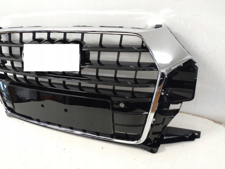 NEUF GRILLE CALANDRE RADIATEUR PARE-CHOCS AUDI Q3 8U0853651P LIFT 2015- NOIR
