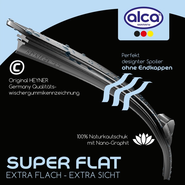 WIPER BLADES ALCA FRONT 650 MM 450 MM photo 2 - milautoparts-fr.ukrlive.com