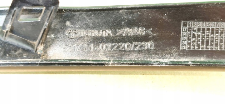 TOYOTA COROLLA E210 E21 2020 AVANT MOULURE PARE-CHOCS AVANT 52711-02220