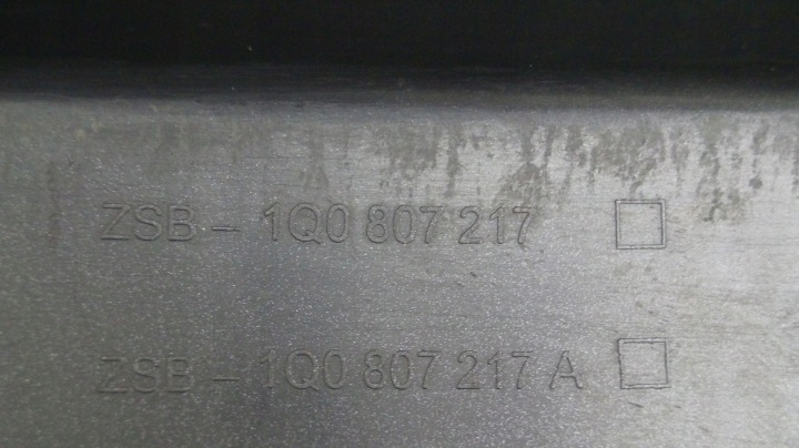 VW EOS 1Q0 05-10 PARE-CHOCS AVANT AVANT U71