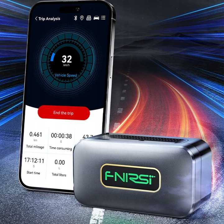 OUTLET SUR ZWROCIE FNIRSI FD10 AUTOMOBILE SKANER OBD2 DETEKTOR USTEREK
