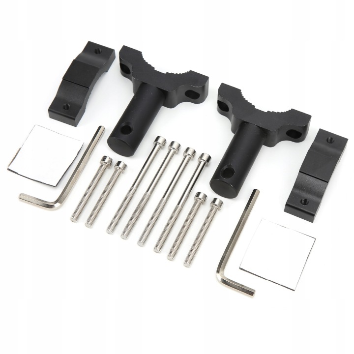 2SETS LED LIGHT BASE SUPPORT CNC ALUMINIUM ALUMINIUM UNIVERSAL CLAMP XI