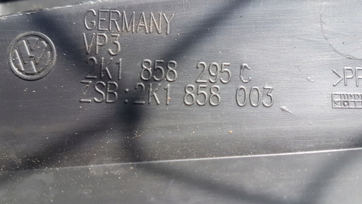 CONSOLE PLANCHE AIRBAG VOLKSWAGEN CADDY III