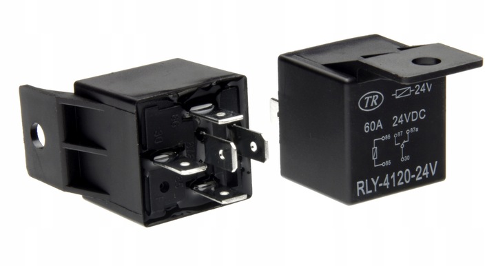 RELÉ 24V 60A PRZELACZAJACY NC NO 5-PIN 