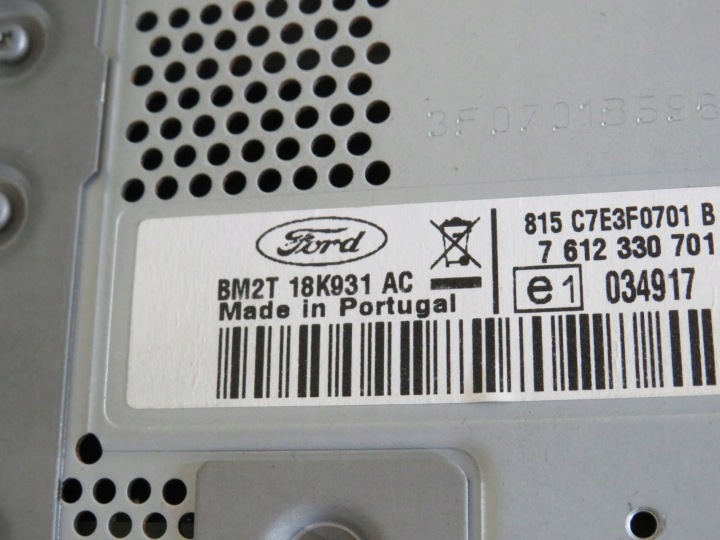 FORD S-MAX MK1 LIFT GALAXY RADIO NAVIGATION CAMÉRA