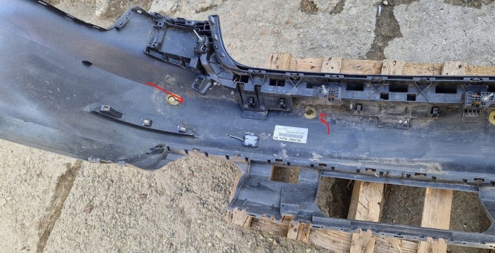 MPS PARE-CHOCS ARRIÈRE AUDI A3 8V 13-16 BERLINE 4D