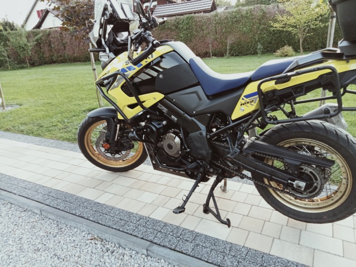 SUZUKI DL1050 ALUMINIUM PLAQUE SOUS MOTEUR PROTECTION MOTEUR (XT DE SE)