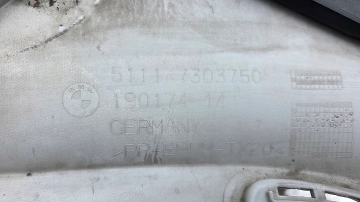 BMW X1 E84 LCI LIFT 12-15 PARE-CHOCS AVANT AVANT 51117303750