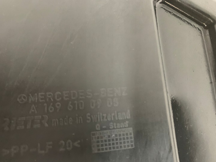MERCEDES B CLASSE W245 2.0 CDI PROTECTION PLAQUE CHÂSSIS ORIGINAL EUROPE
