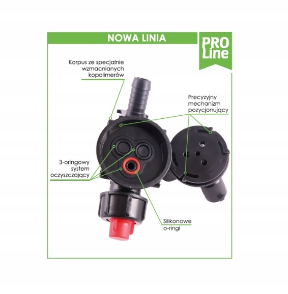 CULASSE POTROJNA PULVÉRISATEUR SUR RURKE FI 1/2MM F7