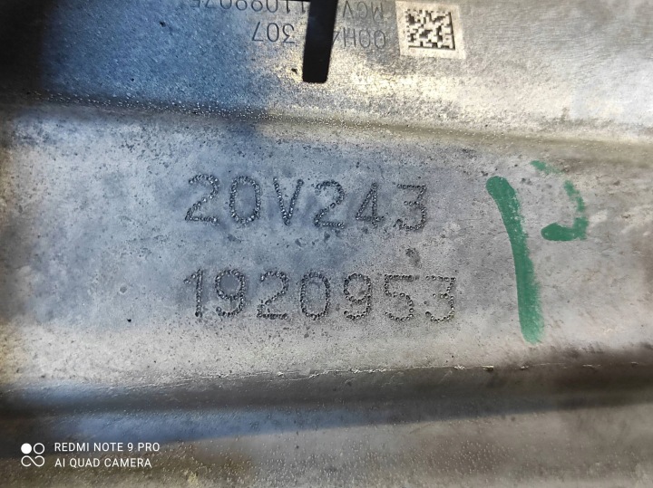 CITROEN C3 III PEUGEOT 208 II 1.5 BLUE HDI BOÎTE DE VITESSES 6-B 20V243 DHL