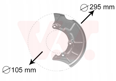 PROTECTION BRAKES DISC 5888371 VAN KNOT photo 2 - milautoparts-fr.ukrlive.com