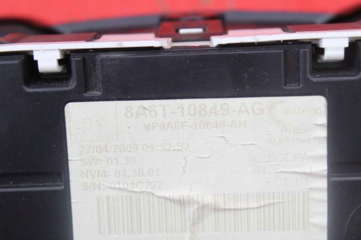 COMPTEUR TABLEAU DE BORD EUROPE 8A6T10849AG FORD FIESTA MK7 1.25 16V 82 KM 08-17