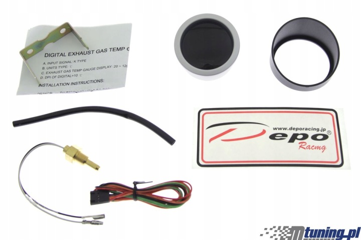 COMPTEUR DEPO DBL 52MM TRANS TEMP TUNING SPORT DEPO