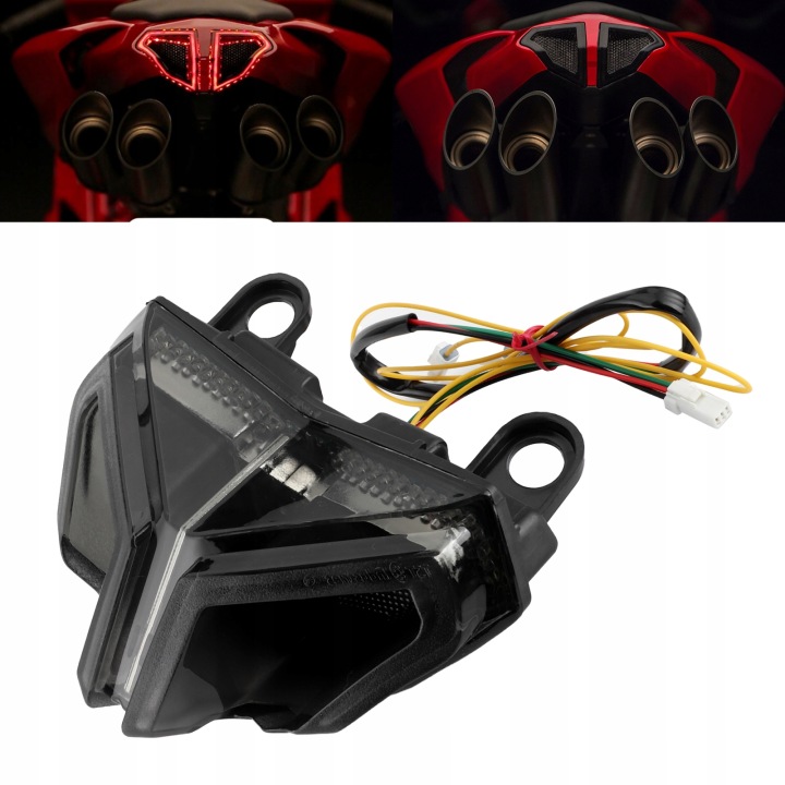 PHARE ARRIÈRE LED FEUX ARRIÈRE SUBSTITUT VERS DUCATI 848 1098 1198 07-14