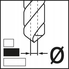 KIT WIERTEL KRETYCH 1-6MM X0,1 A002 DANS BOÎTE 118G TYPE N 4XD 51-CZ.