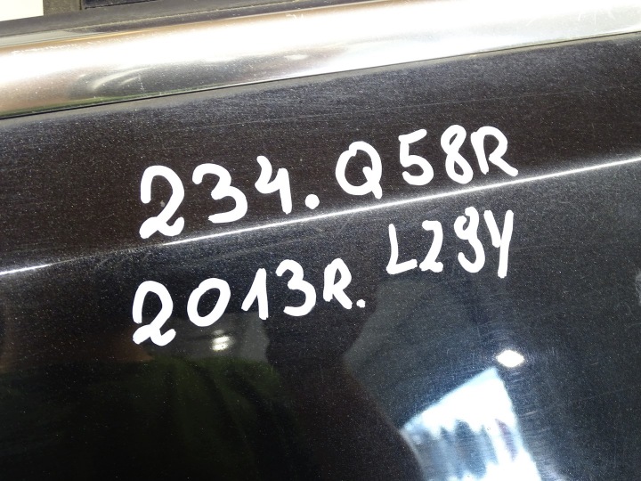 PORTES GAUCHE ARRIÈRE GAUCHE ARRIÈRE AUDI Q5 8R LIFT LZ9Y