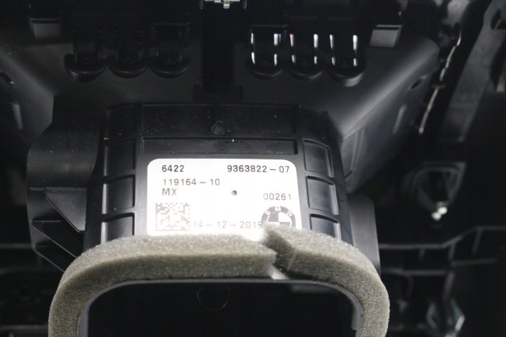 BMW G01 X3 G02 X4 KARTKA CONDUIT D'AIR ARRIÈRE ARRIÈRE USB 9461902